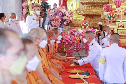 ๓ พ.ย.๖๕ จก.วท.กห. และข้าราชการ วท.กห. ร่วมพิธีถวายผ้าพระกฐิน กห.