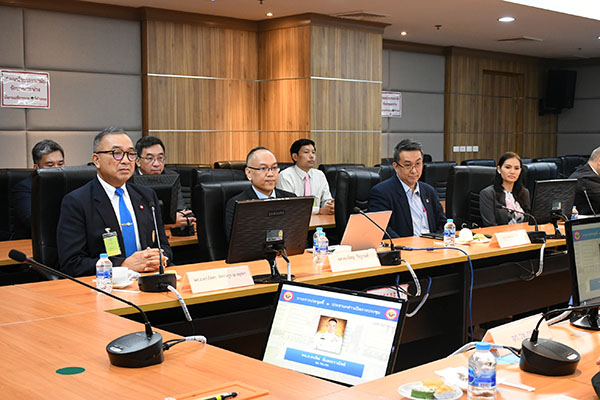 ๔ ส.ค.๖๓ พล.ท.คงชีพ ตันตระวาณิชย์ จก.วท.กห. ประธานประชุมหารือเกี่ยวกับงานด้านการวิจัยกับจุฬาลงกรณ์ฯ