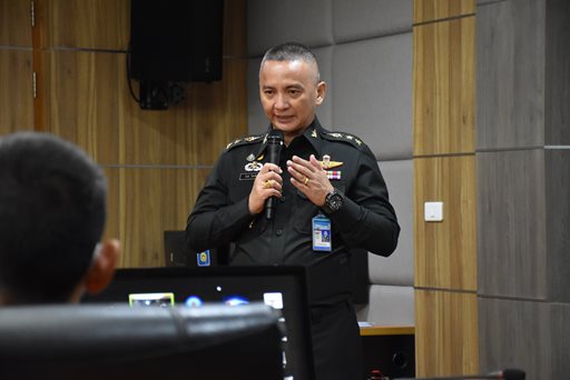 ๖ ก.ย.๖๕ จก.วท.กห. เป็นประธานการแถลงผลงานการจัดการความรู้ของ วท.กห.