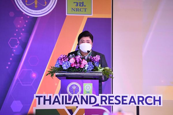 ๒๒ พ.ย.๖๔ เจ้ากรมวิทยาศาสตร์และเทคโนโลยีกลาโหม ร่วมพิธีเปิดงานมหกรรมวิจัยแห่งชาติ ประจำปี ๒๕๖๔