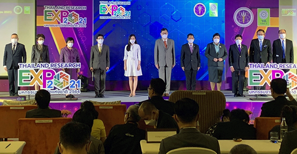 ๒๒ พ.ย.๖๔ เจ้ากรมวิทยาศาสตร์และเทคโนโลยีกลาโหม ร่วมพิธีเปิดงานมหกรรมวิจัยแห่งชาติ ประจำปี ๒๕๖๔