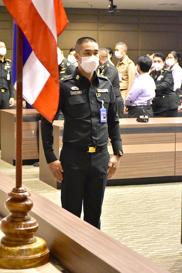 ๑ ต.ค.๖๔ พิธีส่งมอบหน้าที่การบังคับบัญชา เจ้ากรมวิทยาศาสตร์และเทคโนโลยีกลาโหม