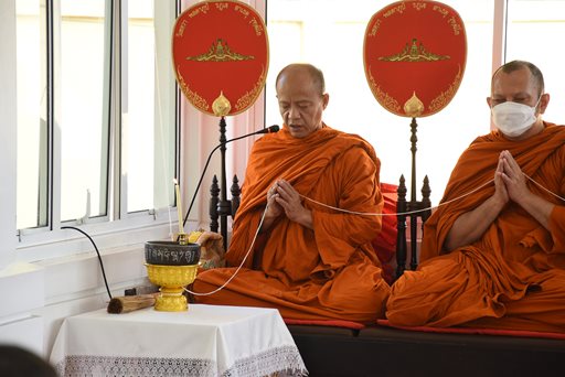๒๗ เม.ย.๖๖ จก.วท.กห. และกำลังพล วท.กห. ร่วมกิจกรรมพบกันวันพระ พบพระ พบธรรม