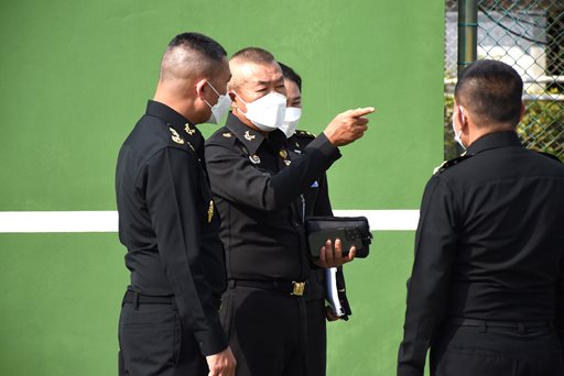 ๒๘ พ.ย.๖๕ คณะ รอง ปล.กห.(๔) ตรวจเยี่ยมอาคารที่พักอาศัย พื้นที่บางจาก