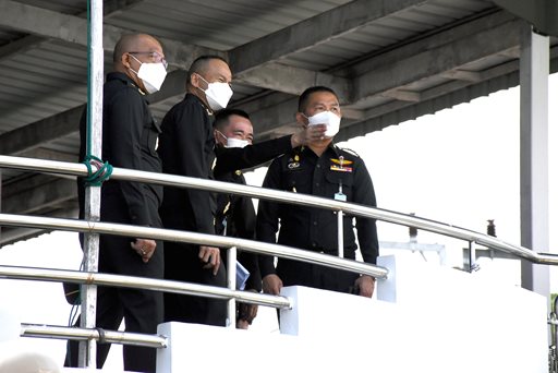 ๖ ธ.ค.๖๕ คณะ ปล.กห. ตรวจเยี่ยมอาคารที่พักอาศัย พื้นที่บางจาก