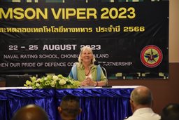 ๒๒ - ๒๕ ส.ค.๖๖ งานการสาธิตและทดลองเทคโนโลยีทางทหาร ประจำปี ๒๕๖๖ (Crimson Viper 2023)