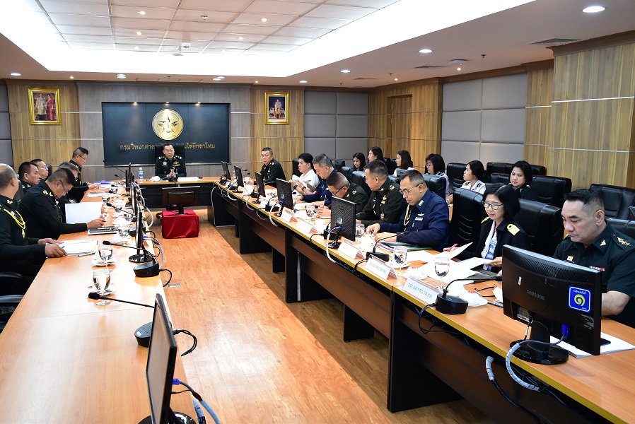 ๒๖ เม.ย.๖๒ การประชุมเพื่อเตรียมการจัดประชุมคณะอนุกรรมการการด้านวิชาการและการสาธิต ในงานดีเฟนส์และซีคิวริตี้ 2019 (Defense & Security 2019)