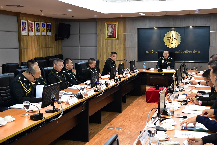 ๒๖ เม.ย.๖๒ การประชุมเพื่อเตรียมการจัดประชุมคณะอนุกรรมการการด้านวิชาการและการสาธิต ในงานดีเฟนส์และซีคิวริตี้ 2019 (Defense & Security 2019)