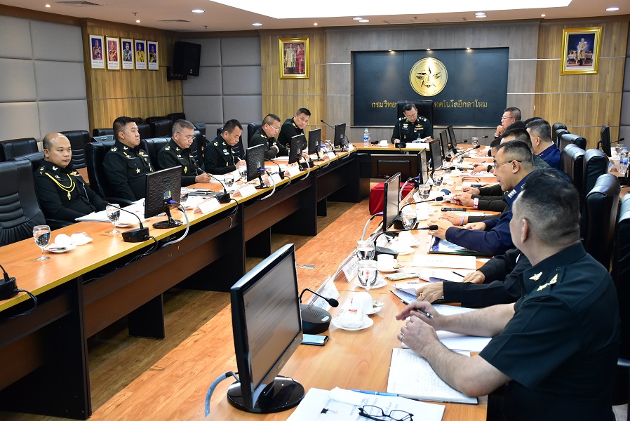 ๒๖ เม.ย.๖๒ การประชุมเพื่อเตรียมการจัดประชุมคณะอนุกรรมการการด้านวิชาการและการสาธิต ในงานดีเฟนส์และซีคิวริตี้ 2019 (Defense & Security 2019)