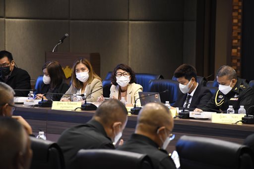 ๗ ส.ค.๖๖ รอง ปล.กห.๔ เป็นประธานในการประชุมคณะอนุกรรมการด้านวิชาการและการสาธิต ครั้งที่ ๒
