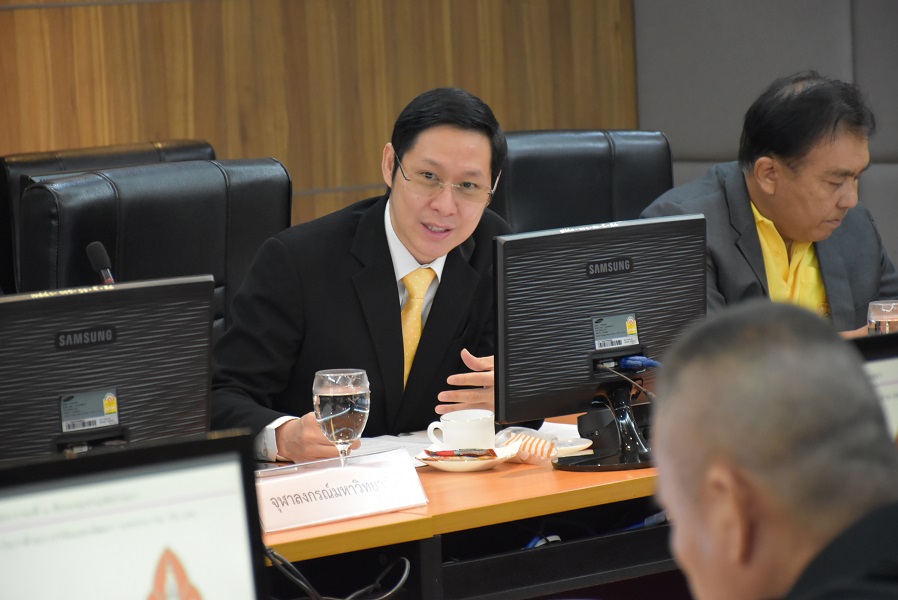 ๓๐ เม.ย.๖๒ การประชุมเพื่อพิจารณาจัดทำบันทึกความเข้าใจว่าด้วยความร่วมมือด้านการวิจัยและพัฒนา ระหว่าง กห. กับหน่วยงานภายนอก กห. ประจำปีงบประมาณ พ.ศ. 2562