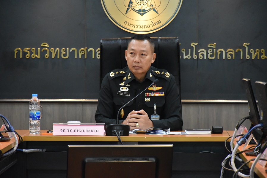๓๐ เม.ย.๖๒ การประชุมเพื่อพิจารณาจัดทำบันทึกความเข้าใจว่าด้วยความร่วมมือด้านการวิจัยและพัฒนา ระหว่าง กห. กับหน่วยงานภายนอก กห. ประจำปีงบประมาณ พ.ศ. 2562