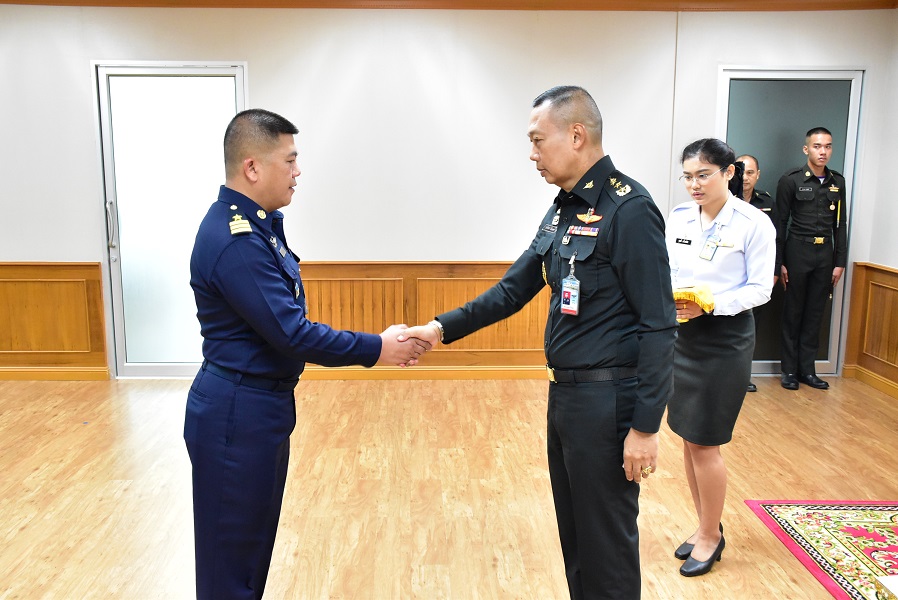 ๒๙ เม.ย.๖๒ พิธีประดับเครื่องหมายยศนายทหารสัญญาบัตร