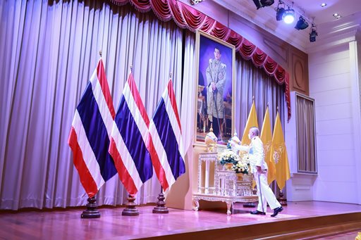 ๒๗ ก.ค.๖๕ จก.วท.กห. ร่วมพิธีถวายพระพรชัยมงคล วันเฉลิมพระชนมพรรษา ๗๐ พรรษา