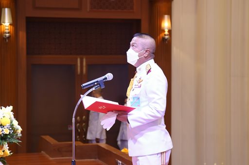 ๒๗ ก.ค.๖๕ จก.วท.กห. ร่วมพิธีถวายพระพรชัยมงคล วันเฉลิมพระชนมพรรษา ๗๐ พรรษา