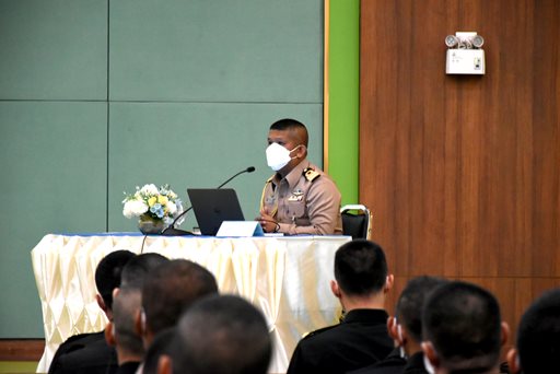 ๑๔ มี.ค.๖๖ การบรรยายพิเศษ เรื่อง ระบบมาตรฐานกำหนดตำแหน่ง ของ สป.
