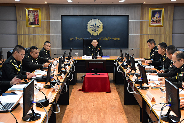 ๑๘ ต.ค.๖๒ พล.ท.คงชีพ ตันตระวาณิชย์ จก.วท.กห. ต้อนรับคณะ พล.ต.สมบุญ เกตุอินทร์ ผอ.สวพ.ทบ.