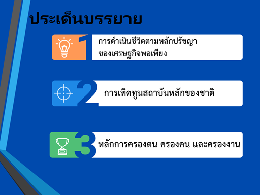 ๒๑ ก.พ.๖๖ การอบรมเกี่ยวกับการเทิดทูนและการแสดงความจงรักภักดีต่อสถาบันฯ