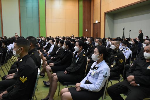 ๒๑ ก.พ.๖๖ การอบรมเกี่ยวกับการเทิดทูนและการแสดงความจงรักภักดีต่อสถาบันฯ