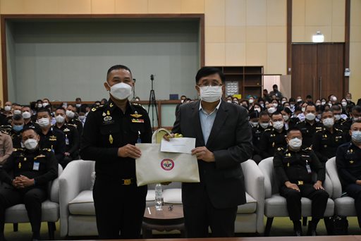 ๒๑ ก.พ.๖๖ การอบรมเกี่ยวกับการเทิดทูนและการแสดงความจงรักภักดีต่อสถาบันฯ