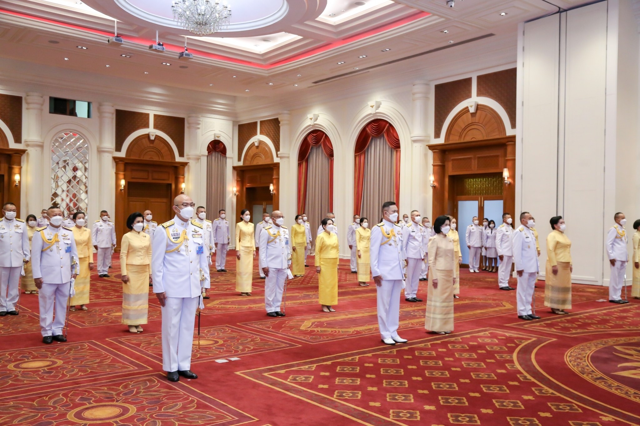 ๓ พ.ค.๖๕ จก.วท.กห. เข้าร่วมพิธีลงนามถวายพระพรชัยมงคล เนื่องในวันฉัตรมงคล