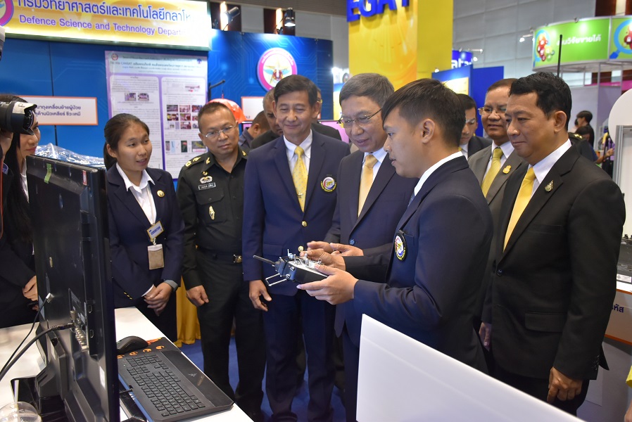 ๗ – ๑๐ เม.ย.๖๒ การเข้าร่วมนำเสนอผลงานด้าน “งานวิจัยเพื่อความมั่นคง” ในงานมหกรรมวิจัยแห่งชาติ ประจำปี ๒๕๖๒ (Thailand Research Expo 2019)