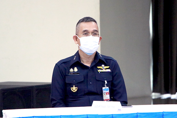 ๒๓ ก.พ.๖๕ จก.วท.กห. และคณะ เดินทางไปมอบอุปกรณ์พิเศษ ผลงานวิจัย ประจำปี ๒๕๖๕ ให้แก่ ผู้บัญชาการ มณฑลทหารบกที่ ๔๒ (ค่ายเสนาณรงค์)