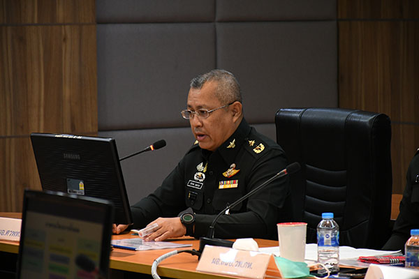 ๖ ส.ค.๖๓ พล.ท.คงชีพ ตันตระวาณิชย์ จก.วท.กห. เป็นประธานการประชุมโครงการคลังอาวุธอัจฉริยะฯ