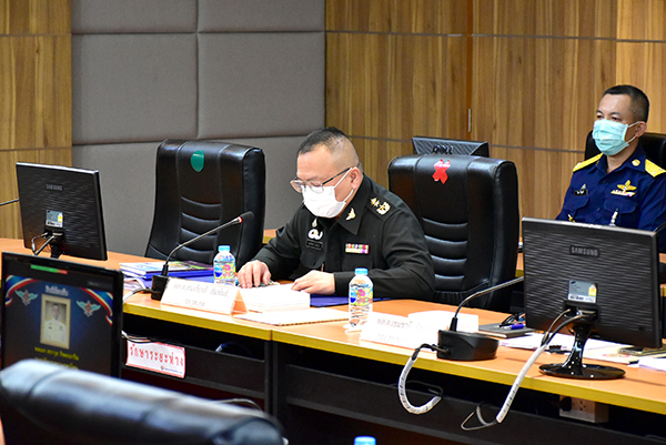 ๑๖ พ.ย.๖๔ รอง ปลัดกระทรวงกลาโหม เดินทางมาตรวจเยี่ยม กรมวิทยาศาสตร์และเทคโนโลยีกลาโหม