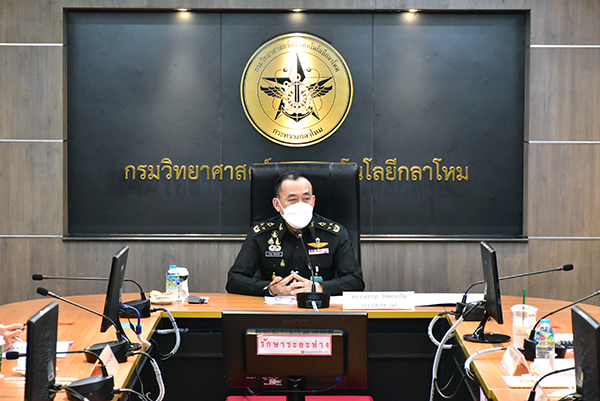 ๑๖ พ.ย.๖๔ รอง ปลัดกระทรวงกลาโหม เดินทางมาตรวจเยี่ยม กรมวิทยาศาสตร์และเทคโนโลยีกลาโหม