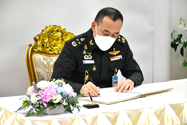๑๖ พ.ย.๖๔ รอง ปลัดกระทรวงกลาโหม เดินทางมาตรวจเยี่ยม กรมวิทยาศาสตร์และเทคโนโลยีกลาโหม