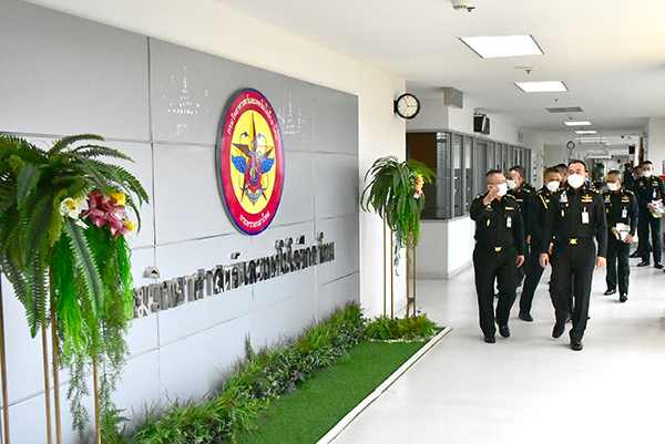 ๑๖ พ.ย.๖๔ รอง ปลัดกระทรวงกลาโหม เดินทางมาตรวจเยี่ยม กรมวิทยาศาสตร์และเทคโนโลยีกลาโหม