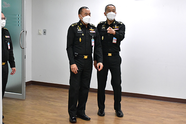 ๑๖ พ.ย.๖๔ รอง ปลัดกระทรวงกลาโหม เดินทางมาตรวจเยี่ยม กรมวิทยาศาสตร์และเทคโนโลยีกลาโหม