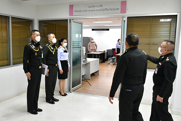 ๑๖ พ.ย.๖๔ รอง ปลัดกระทรวงกลาโหม เดินทางมาตรวจเยี่ยม กรมวิทยาศาสตร์และเทคโนโลยีกลาโหม