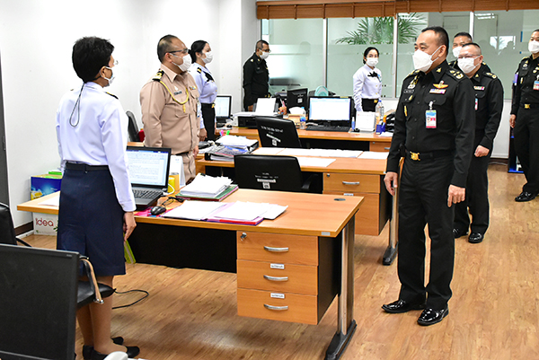 ๑๖ พ.ย.๖๔ รอง ปลัดกระทรวงกลาโหม เดินทางมาตรวจเยี่ยม กรมวิทยาศาสตร์และเทคโนโลยีกลาโหม