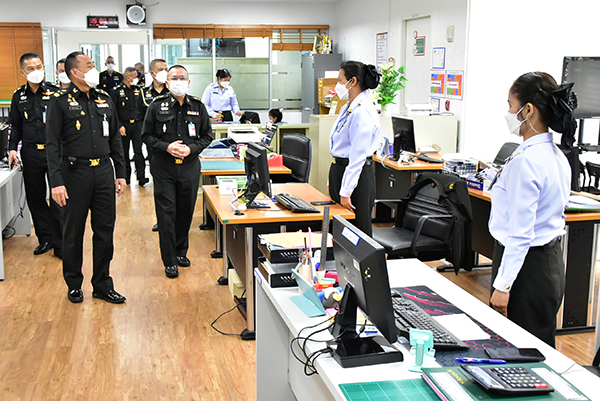๑๖ พ.ย.๖๔ รอง ปลัดกระทรวงกลาโหม เดินทางมาตรวจเยี่ยม กรมวิทยาศาสตร์และเทคโนโลยีกลาโหม