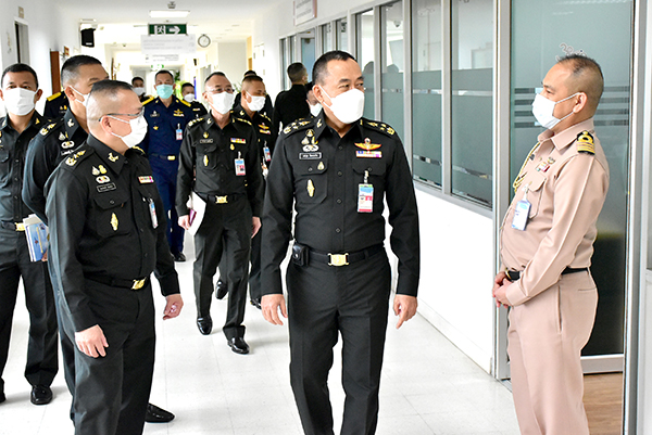 ๑๖ พ.ย.๖๔ รอง ปลัดกระทรวงกลาโหม เดินทางมาตรวจเยี่ยม กรมวิทยาศาสตร์และเทคโนโลยีกลาโหม