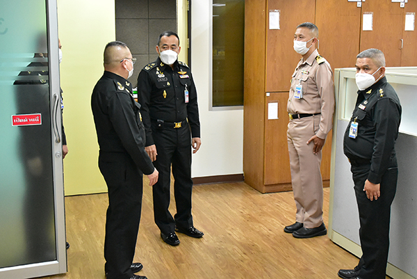 ๑๖ พ.ย.๖๔ รอง ปลัดกระทรวงกลาโหม เดินทางมาตรวจเยี่ยม กรมวิทยาศาสตร์และเทคโนโลยีกลาโหม