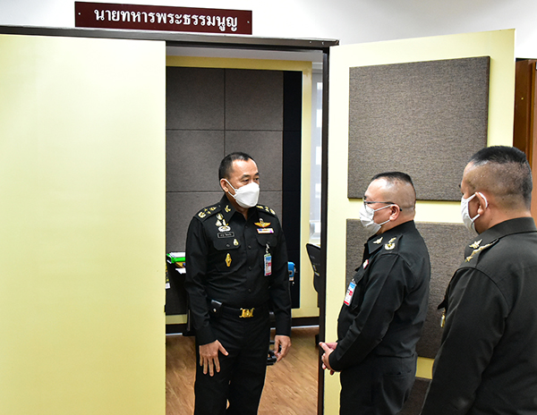 ๑๖ พ.ย.๖๔ รอง ปลัดกระทรวงกลาโหม เดินทางมาตรวจเยี่ยม กรมวิทยาศาสตร์และเทคโนโลยีกลาโหม