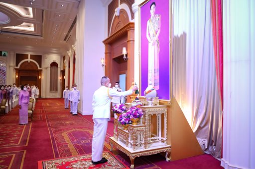 ๑ มิ.ย.๖๖ จก.วท.กห. ร่วมกิจกรรมเฉลิมพระเกียรติ วันเฉลิมพระชนมพรรษาสมเด็จพระนางเจ้าฯ พระบรมราชินี