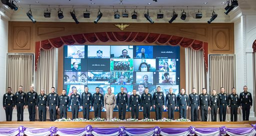 ๘ มิ.ย.๖๖ จก.วท.กห. ร่วมกิจกรรม โครงการจิตสำนึกรักเมืองไทย ปีที่ ๑๕ ประจำปีงบประมาณ พ.ศ.๒๕๖๖