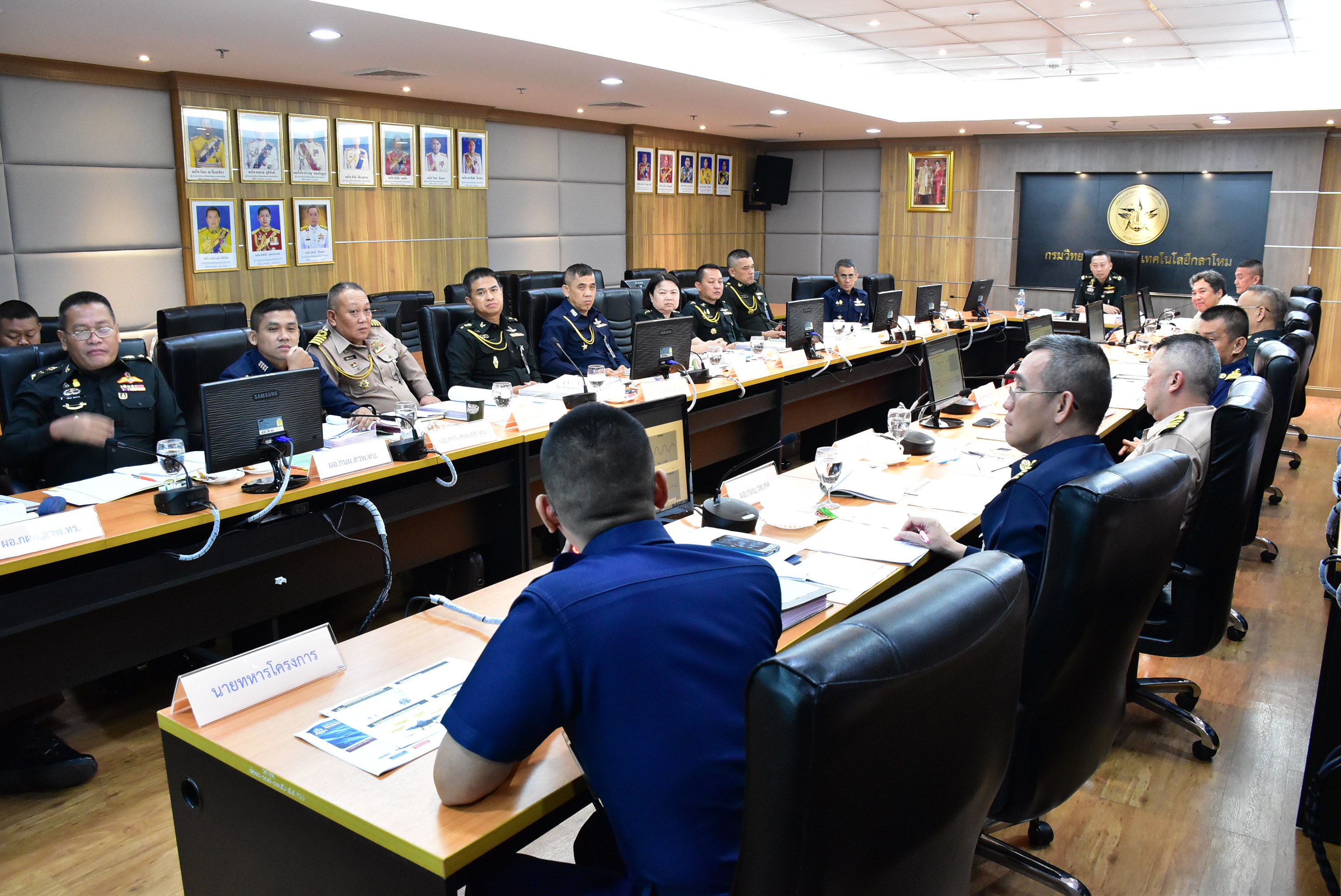 ๑๔ ส.ค.๖๒ การประชุมคณะอนุกรรมการบริหารงานวิจัยและพัฒนา วิทยาศาสตร์และเทคโนโลยีการทหาร กระทรวงกลาโหม (อกวท.กห.บริหาร) ครั้งที่ 3/2562