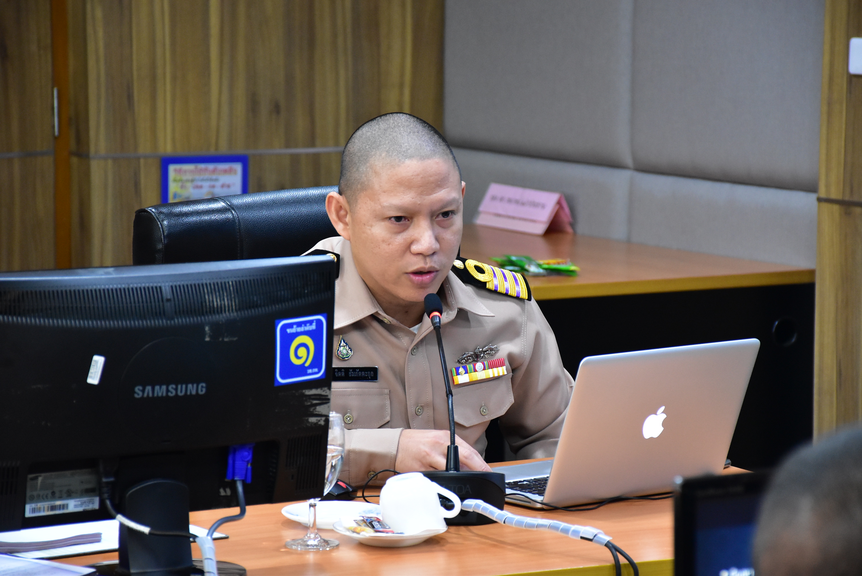 ๑๔ ส.ค.๖๒ การประชุมคณะอนุกรรมการบริหารงานวิจัยและพัฒนา วิทยาศาสตร์และเทคโนโลยีการทหาร กระทรวงกลาโหม (อกวท.กห.บริหาร) ครั้งที่ 3/2562
