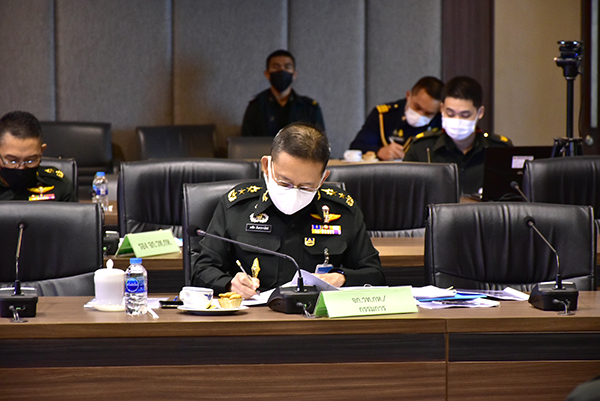 ๒๖ ส.ค.๖๔ การประชุมคณะกรรมการมาตรฐานยุทโธปกรณ์กระทรวงกลาโหม (กมย.กห.) ครั้งที่ ๓/๖๔