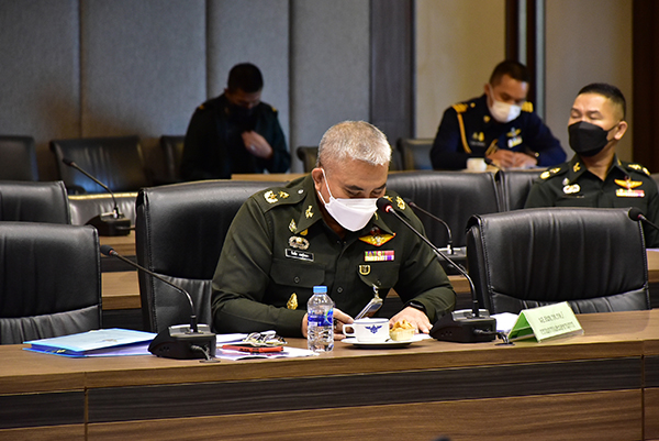 ๒๖ ส.ค.๖๔ การประชุมคณะกรรมการมาตรฐานยุทโธปกรณ์กระทรวงกลาโหม (กมย.กห.) ครั้งที่ ๓/๖๔
