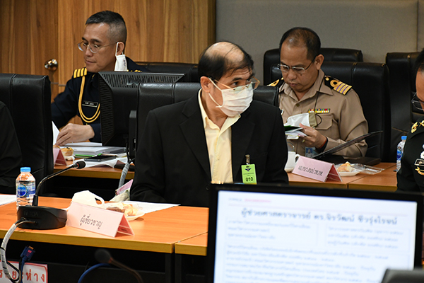 ๓ ส.ค.๖๓ พล.ท.คงชีพ ตันตระวาณิชย์ จก.วท.กห. ประธานการประชุมคณะอนุกรรมการบริหารงานวิจัยฯ