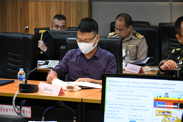 ๓ ส.ค.๖๓ พล.ท.คงชีพ ตันตระวาณิชย์ จก.วท.กห. ประธานการประชุมคณะอนุกรรมการบริหารงานวิจัยฯ