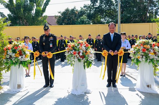 ๒๑ พ.ย.๖๖ จก.วท.กห. ร่วมพิธีเปิดสวนเฉลิมพระเกียรติ สมเด็จพระอริยวงศาคตญาณ สมเด็จพระสังฆราชฯ