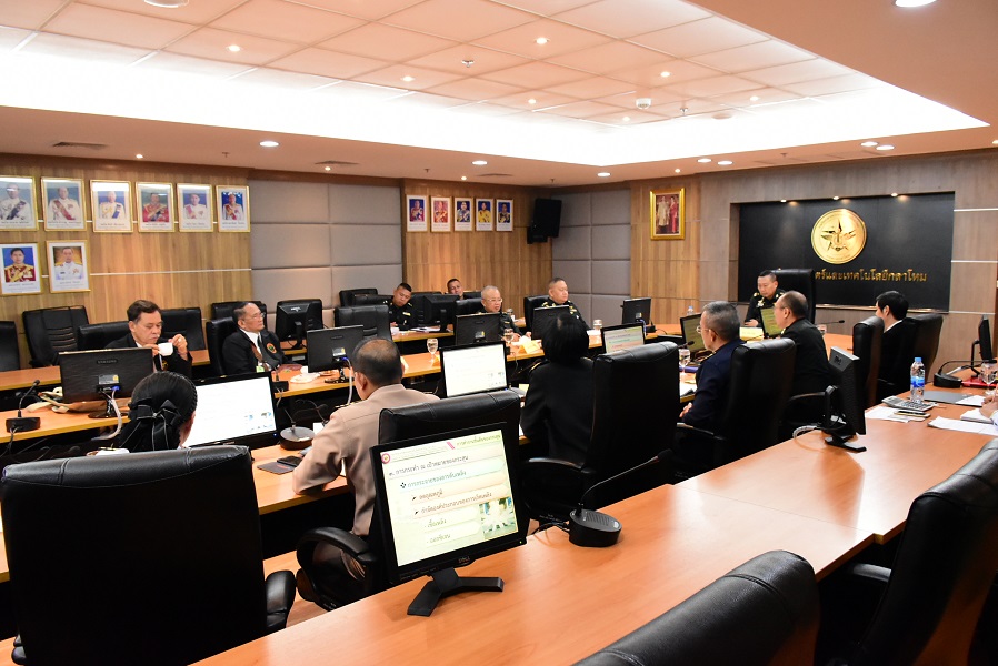 ๒๙ พ.ค.๖๒ การประชุมหารือแนวทางการวิจัยสารเคมีดับเพลิงจากเครื่องยิงของกองทัพ