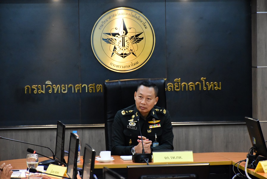 ๒๙ พ.ค.๖๒ การประชุมหารือแนวทางการวิจัยสารเคมีดับเพลิงจากเครื่องยิงของกองทัพ